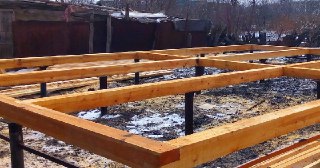 Пол на винтовых сваях Сальск цена от 15329 руб.